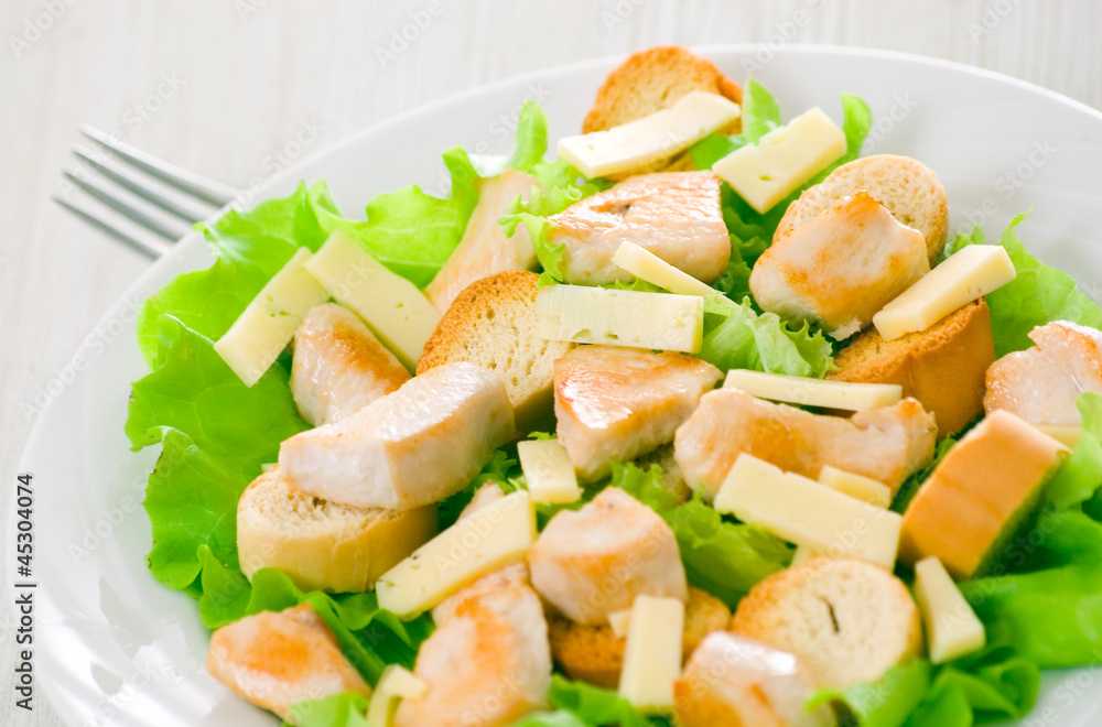 Chicken Caesar salad Chicken Caesar salad