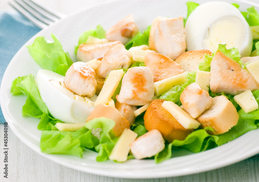 Chicken Caesar salad Chicken Caesar salad