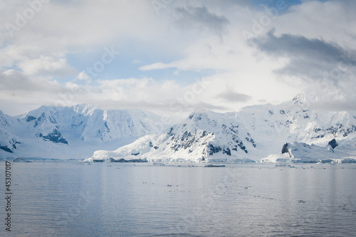 Antarctica sea landscape © Asya M