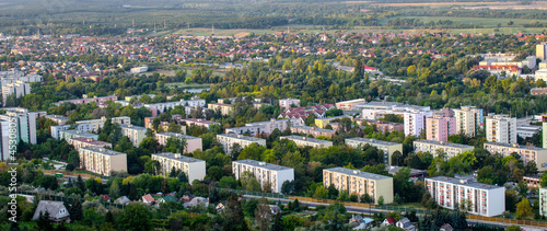 Typical socialist block of flats in Hungary