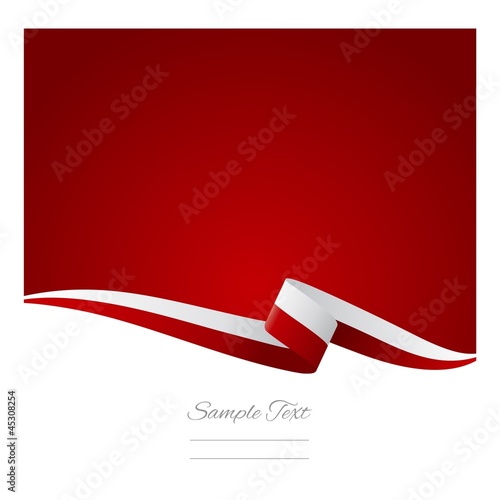 Abstract color background Polish flag