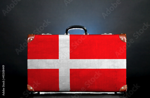 The Danish flag