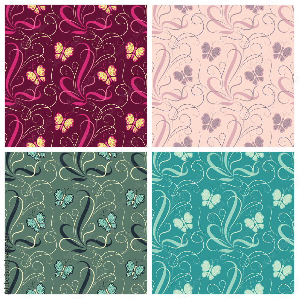 Butterfly seamless background Butterfly seamless background