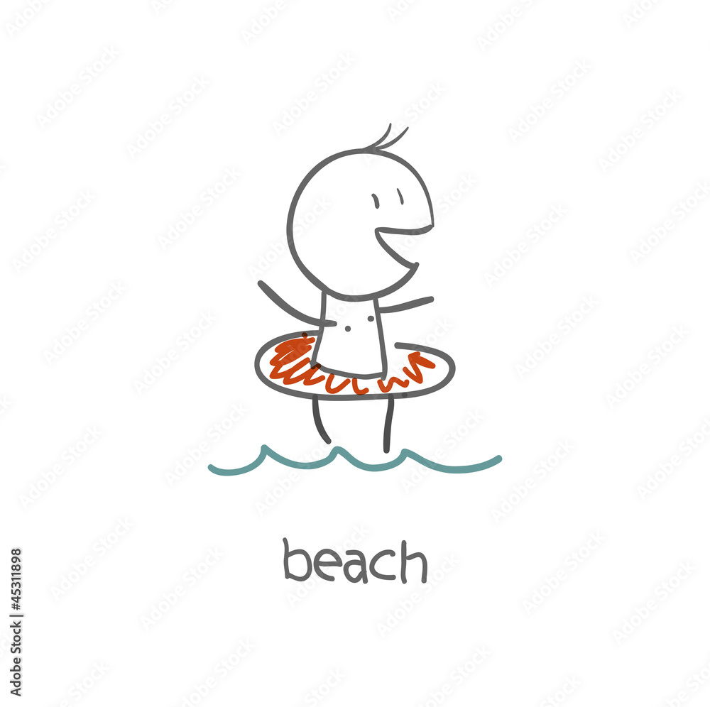Boy on the beach Boy on the beach