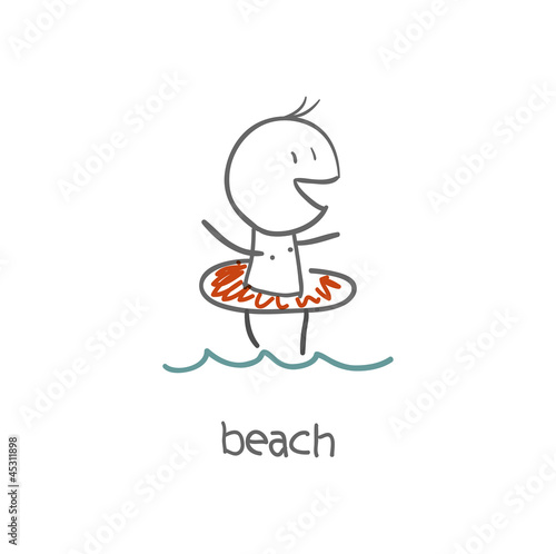 Boy on the beach