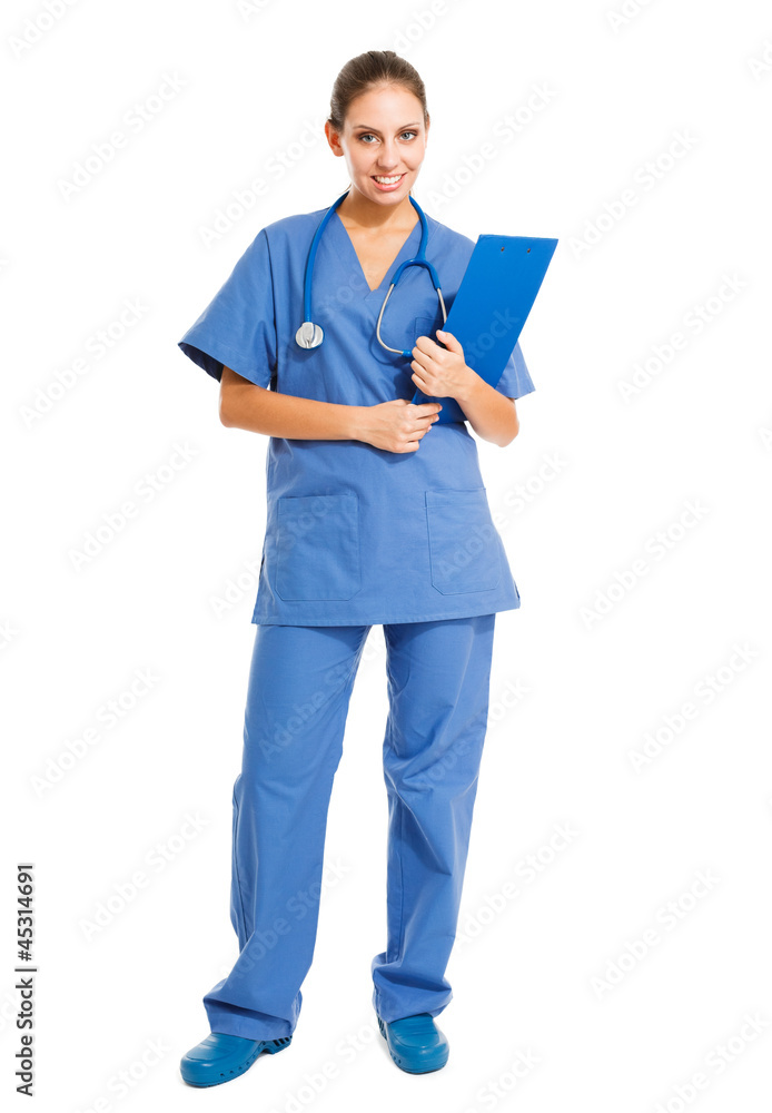 Beautiful nurse portrait Beautiful nurse portrait