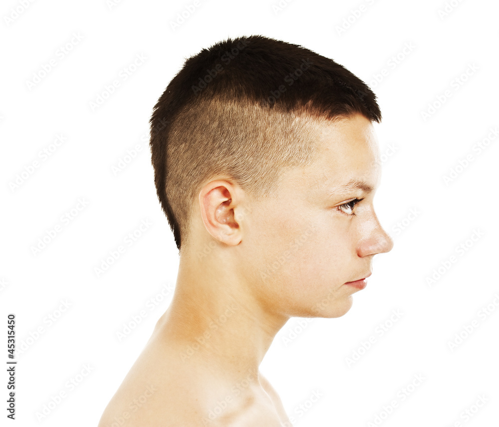 Fototapeta premium Handsome young man profile
