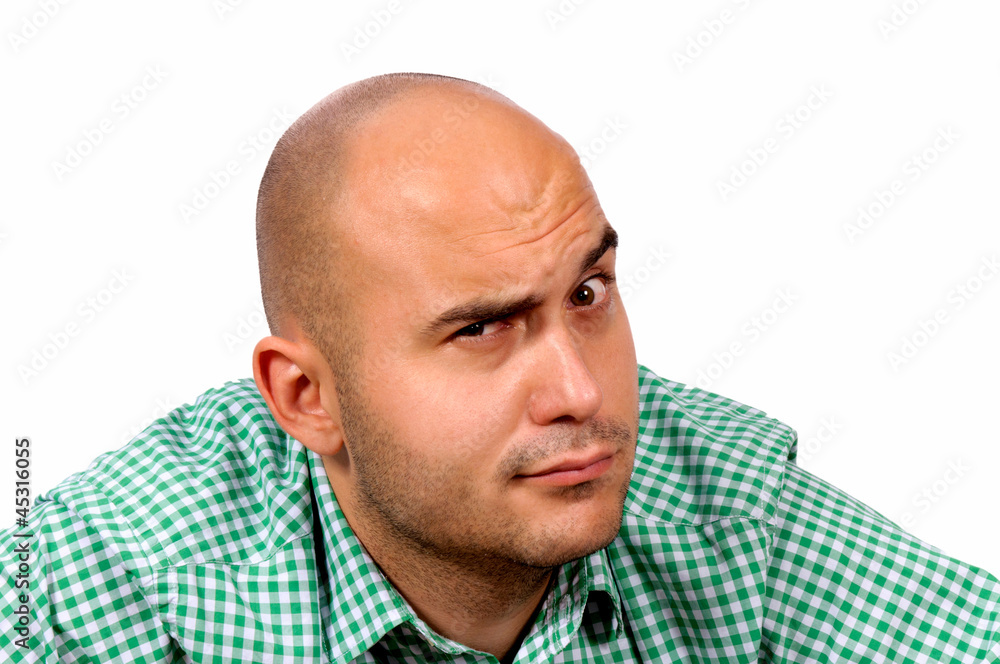 Obraz premium Curious man