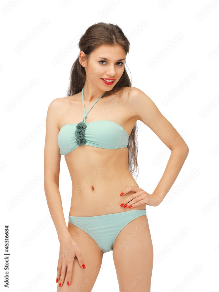 Fototapeta premium beautiful woman in bikini