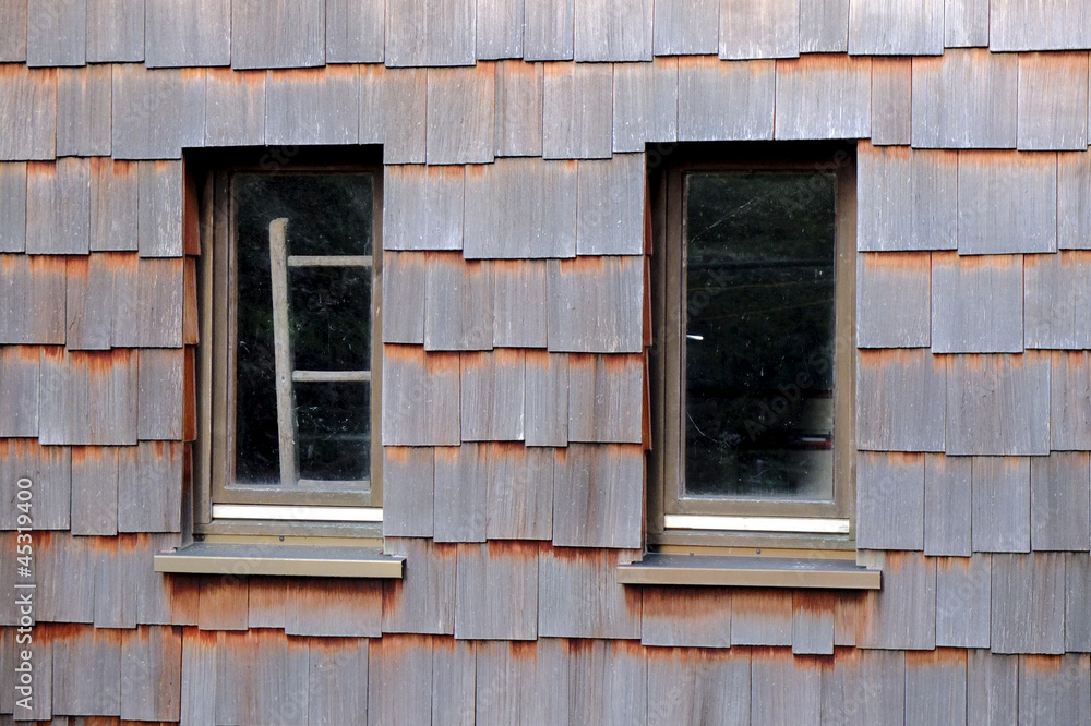 Wandverkleidung aus Holz