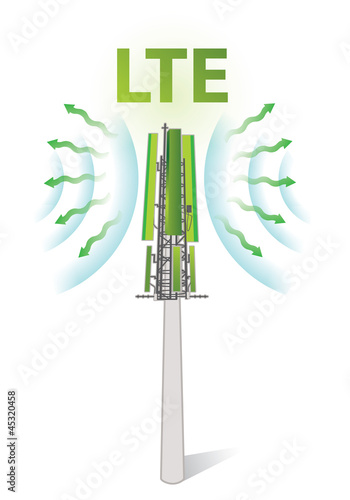 boutons, antenne LTE, GSM