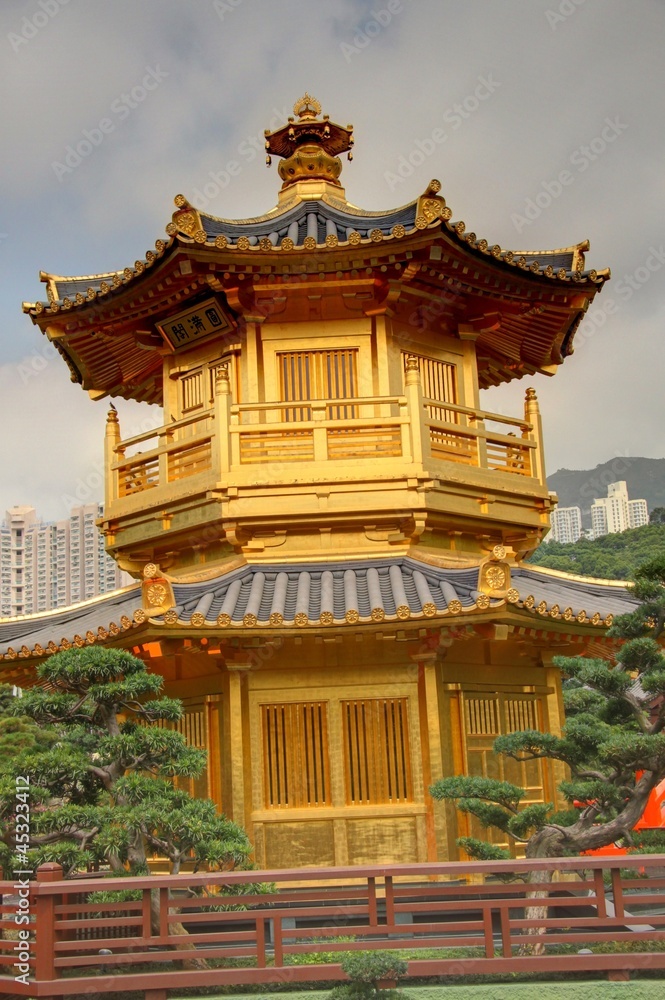 Naklejka premium temple à hong kong