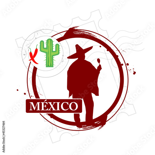 timbre Mexique