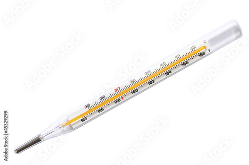 a thermometer