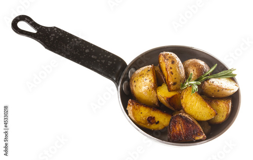 fried potato wth rosmarin