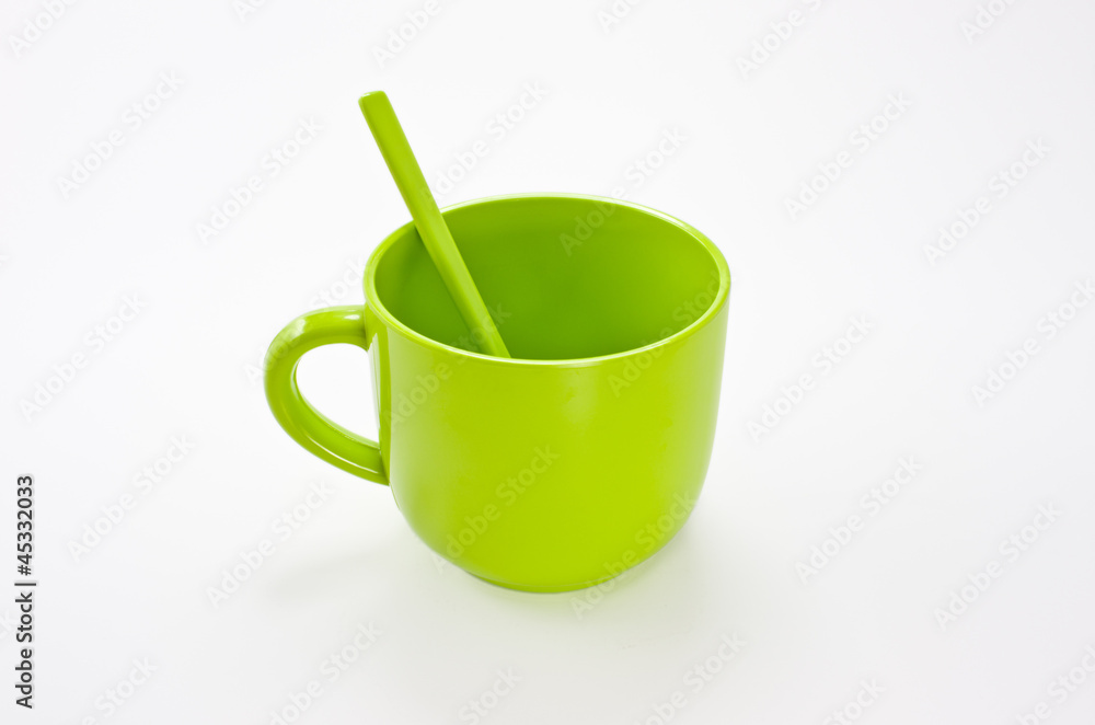 Colorful plastic coffee cup Colorful plastic coffee cup