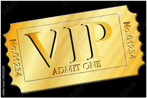 Ticket - VIP in Gold