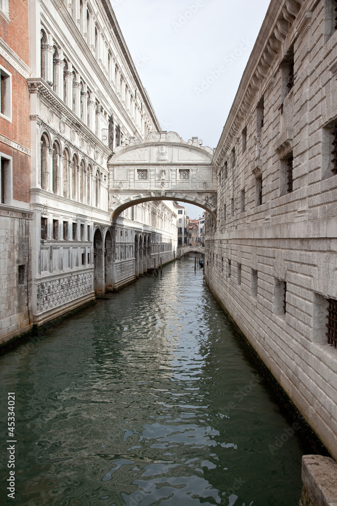 Venice. Bridge of sighs
