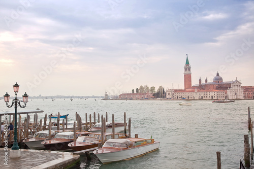 Venice morning. Island of San Giorgio Maggiore © Pavel Parmenov