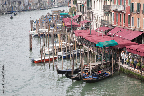 Embankment of Grand Canal. Venice