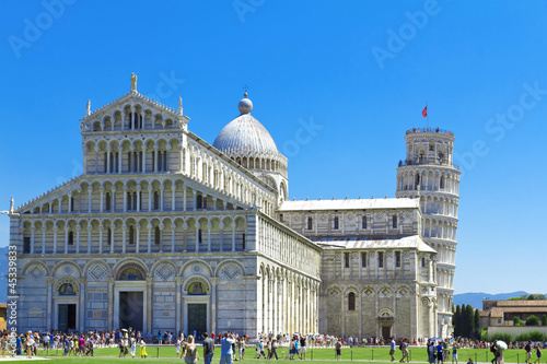 Obraz na płótnie Pisa, Piazza dei Miracoli