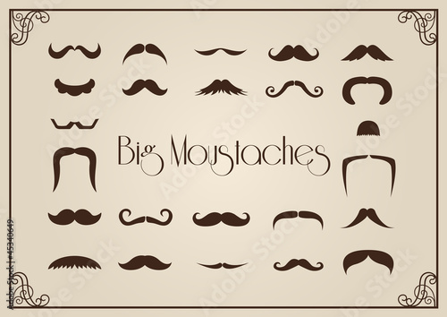 Moustaches collection