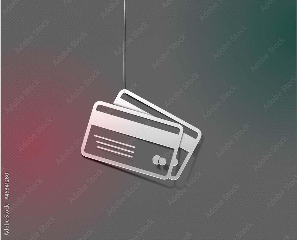 vector credit cards icon design element. vector credit cards icon design element.