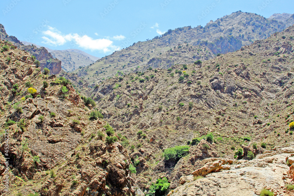 Beautiful view of mountains in sunny day Beautiful view of mountains in sunny day