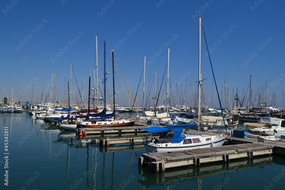 Harbor in Larnaca