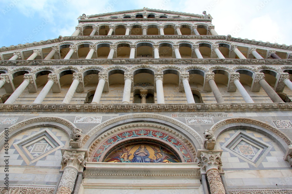 Façade du Duomo de Pise