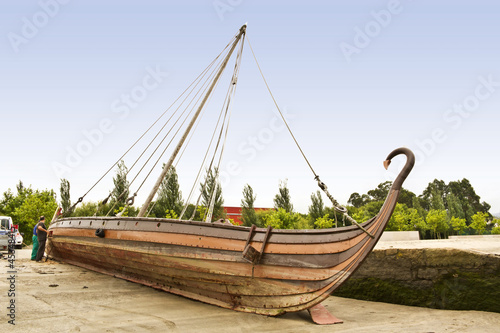 Viking boat maintenance