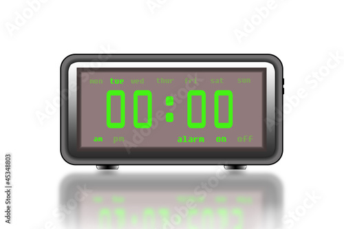 Reloj digital.