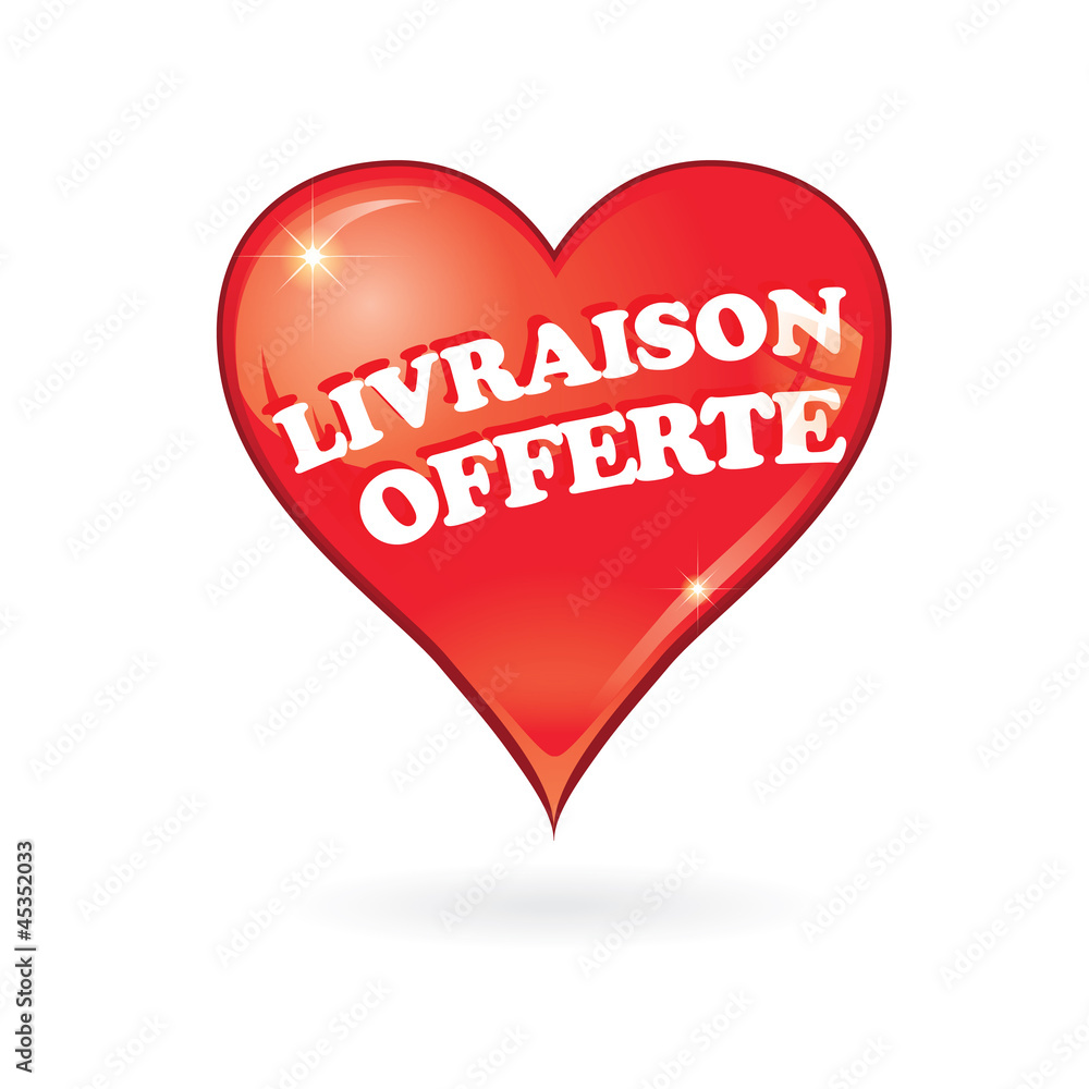 icone bouton livraison offerte - port offert icone bouton livraison offerte - port offert