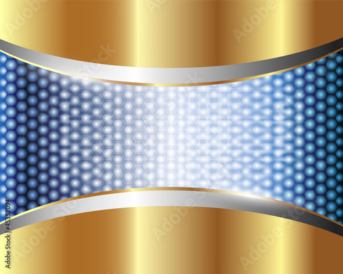 Abstract metallic background