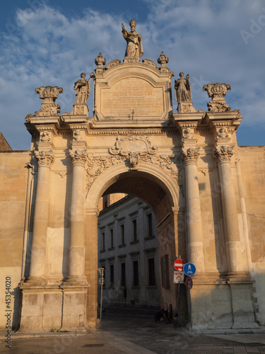 Porta Rudiae, Lecce, Italy.