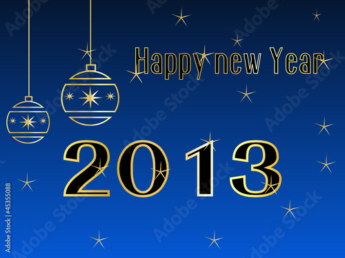 2013 new year card