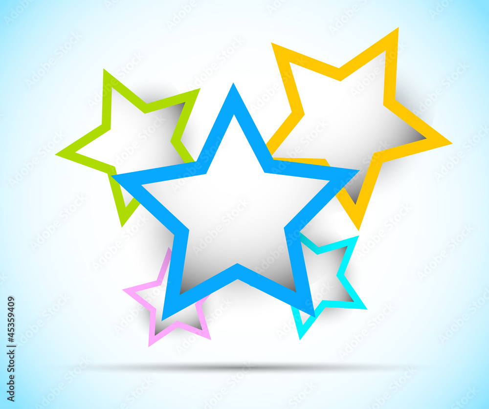 Background with stars Background with stars