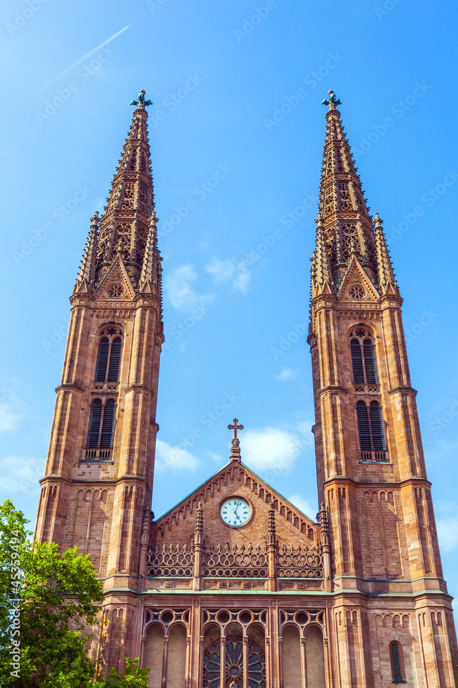 St Bonifatius Church in Wiesbaden, Germany