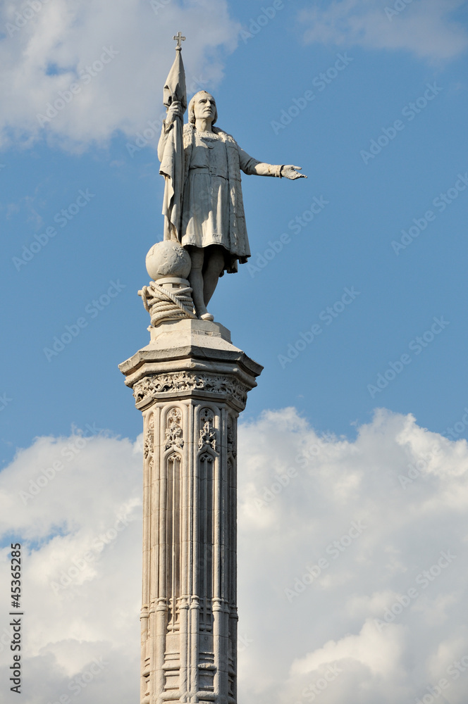 Obraz premium Monumento a Colón, Madrid