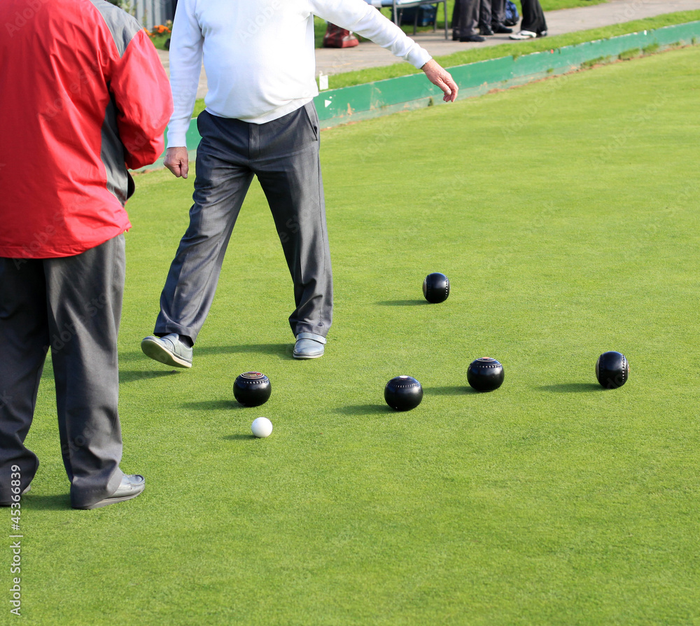 Obraz premium playing bowls