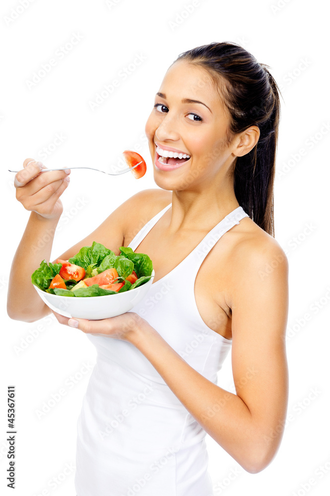 salad snack woman salad snack woman