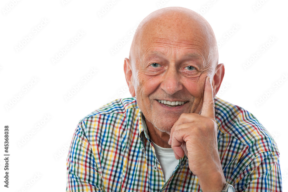 Glücklicher Senior Glücklicher Senior