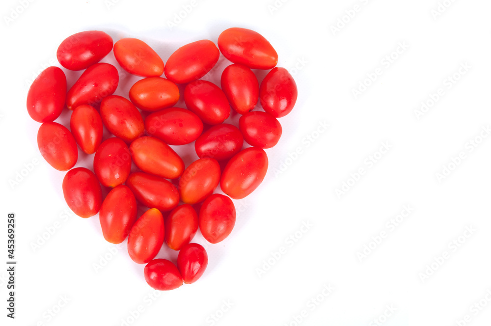 heart from cherry tomatoes heart from cherry tomatoes