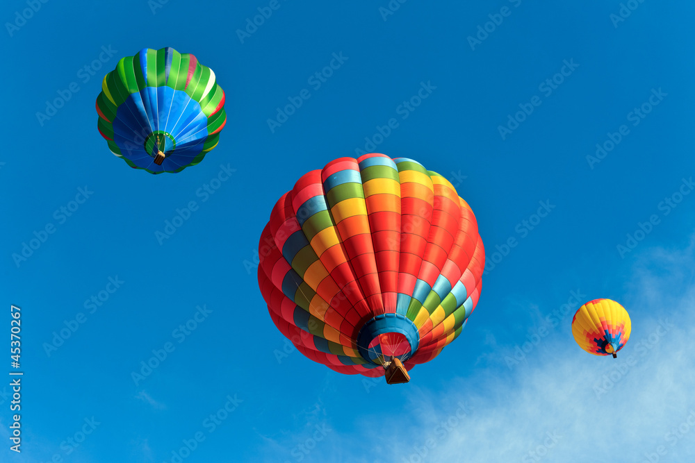 Fototapeta premium colorful hot air balloons