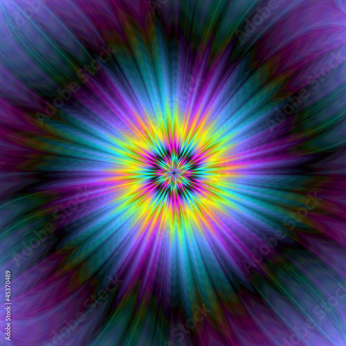 Blue and Yellow Supernova