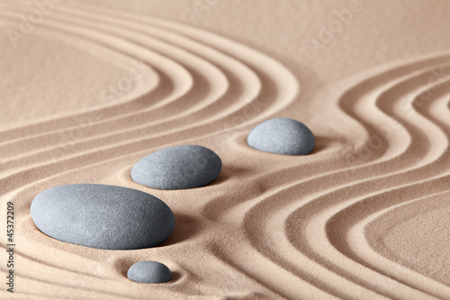 zen garden stones