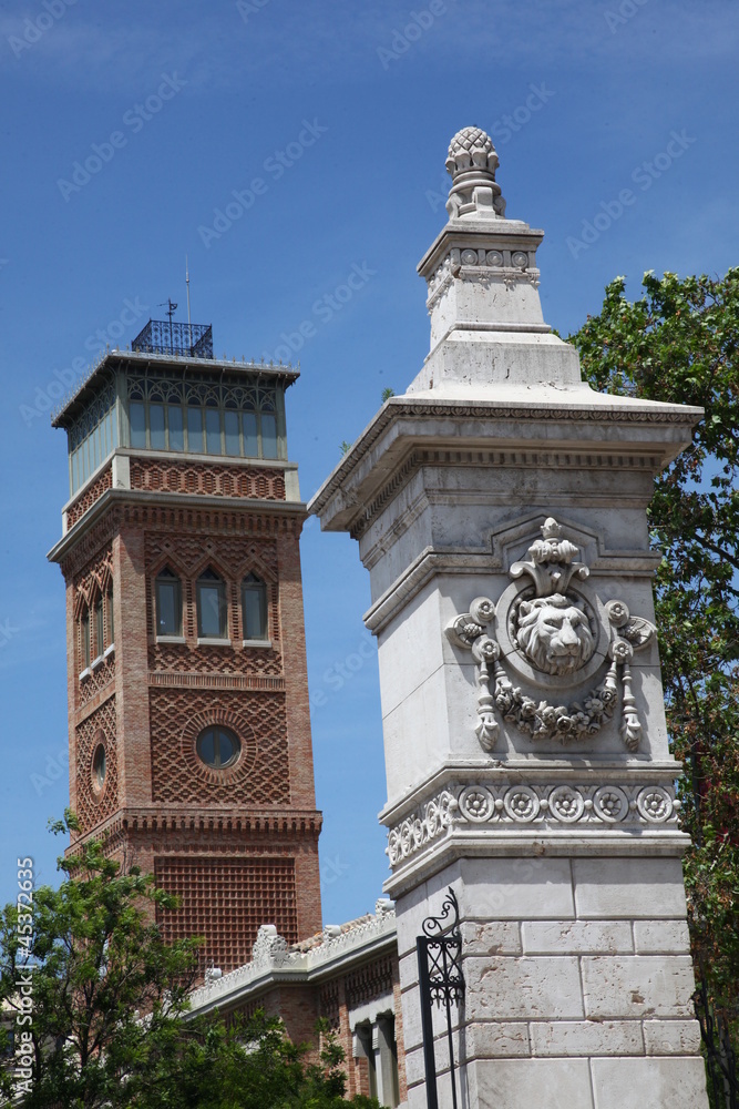 two towers in Madrid