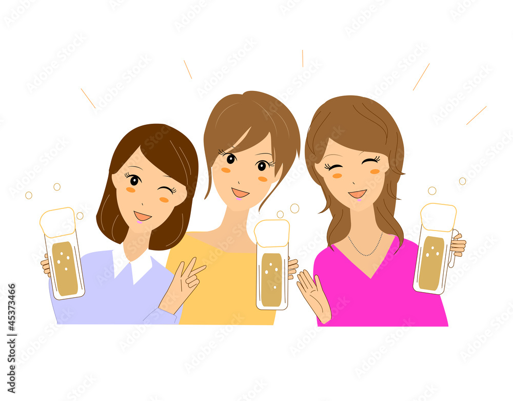 女子会 Stock イラスト Adobe Stock