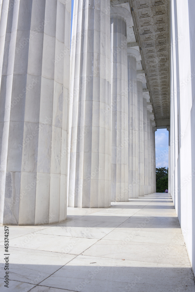 Obraz premium Lincoln Memorial Pillars