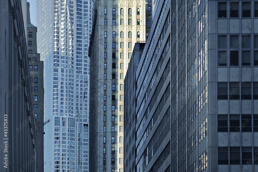 Fototapeta premium hochhausfassade